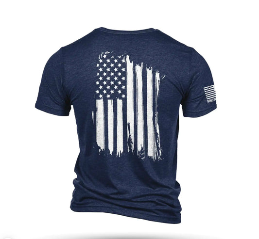 American Flag Symbol Of Freedom Patriotic T-shirt American Veteran Casual Short Sleeved Men's Women's Fashionable Sportswear