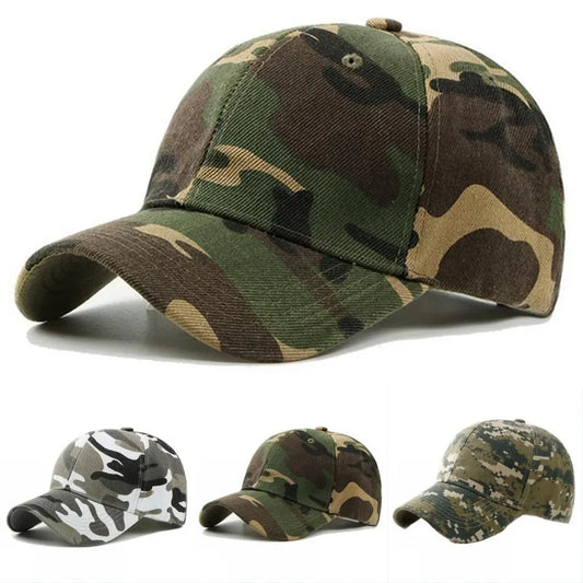 Tactical Military Baseball Caps Camouflage Army Soldier Combat Paintball Men Women Outdoor Sport Adjustable Snapback Sun Hats