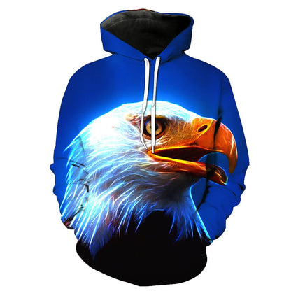 Newest USA Flag Hoodies Sweatshirt Men/Women Hooded 3D Print Eagle Autumn Winter Hoody Black Polluver Plus Size America Jacket