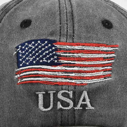 Fashion USA Flag Camouflage Baseball Cap For Men Women Snapback Hat Army American Flag Bone Trucker High Quality