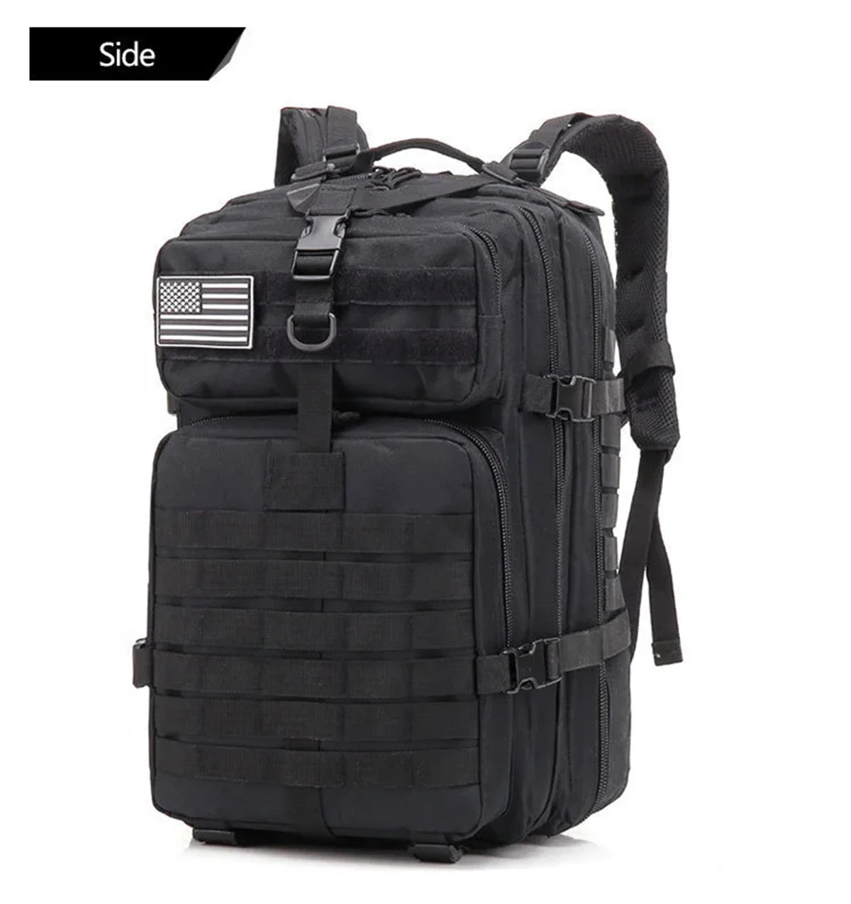 50L Large Tactical Backpack for Men Military Molle Waterproof Backpack Bug Out Bag Army Rucksack Backpack for Men Hunting Bag