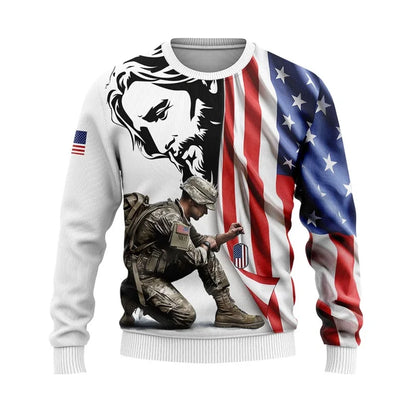 All Over Print Camouflage Veteran Graphic Sweatshirts For Women Men New In Casual Crew Neck Hoodies Mens Plus Size Sudaderas