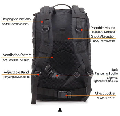 TacticalMaster 50L Backpack