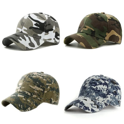 Tactical Military Baseball Caps Camouflage Army Soldier Combat Paintball Men Women Outdoor Sport Adjustable Snapback Sun Hats